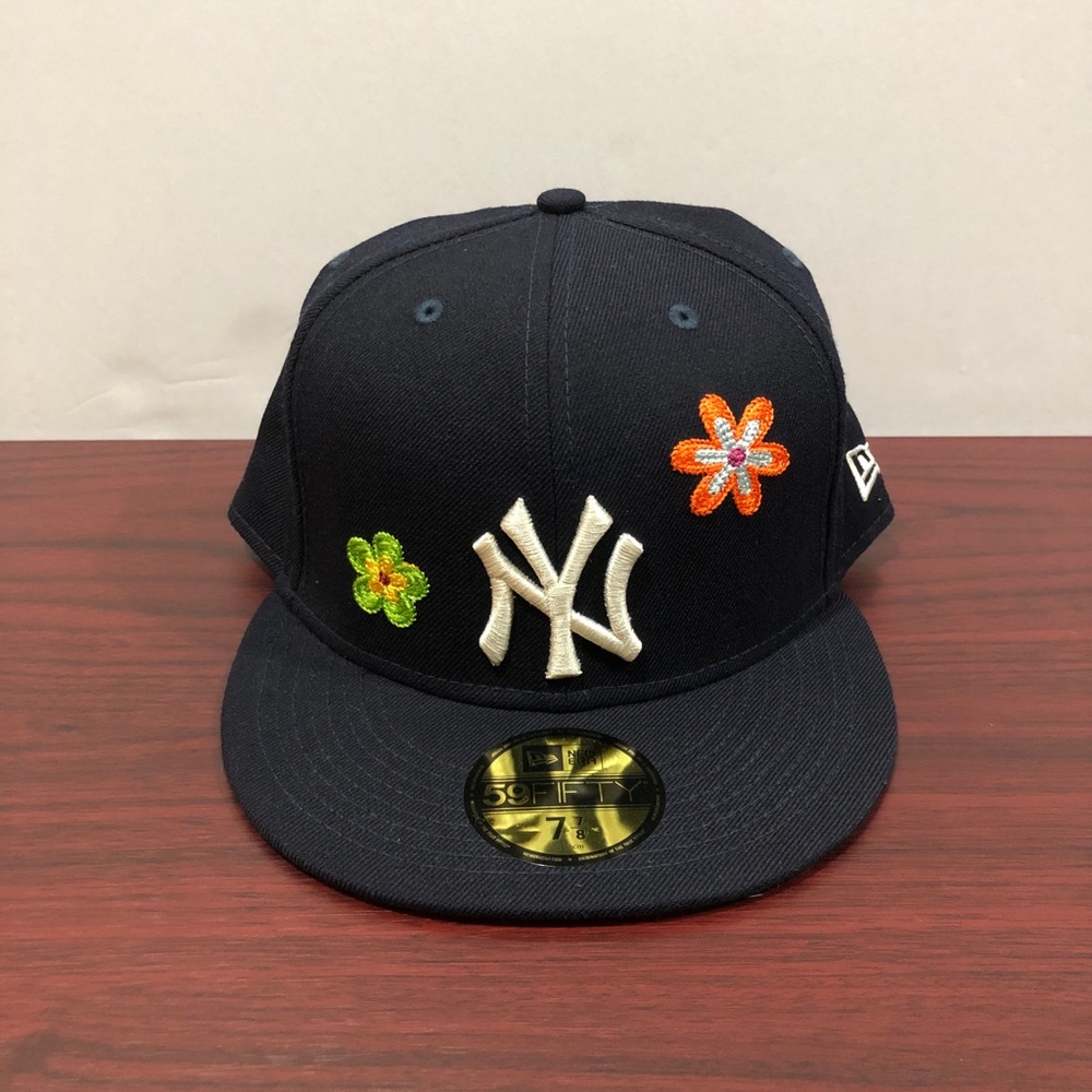 New Era, 59Fifty, Floral Fitted Hat, New York Yankees, Various Sizes